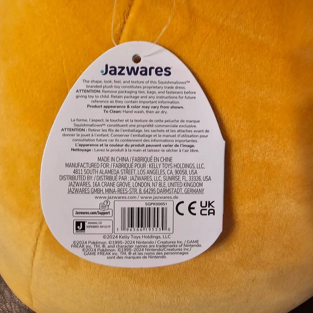Jazwares new pokemon